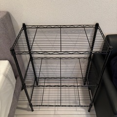 Amazonベーシック 3段スチールラックの画像