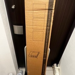 JOISCOPE ダブルロッド金属製ハンガーラック、収納棚付き、移動可能なクローゼット、ブラックの画像