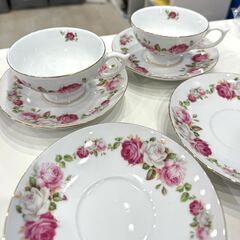 フローラル　Floral　カップ＆ソーサー　洋食器　