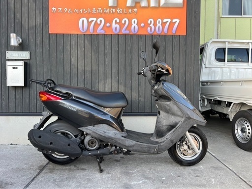 ★12万円 アクシストリート　自賠責付き！SE53J アクシス　セル1 実動車　小型　スクーター