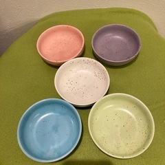 小皿　５枚の画像
