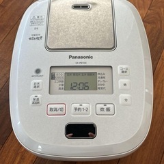Panasonic 5.5合SR-PB109 IH炊飯器の画像