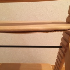 木製ベビーチェア　幼児椅子　テーブルなしの画像