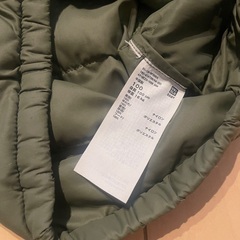 UNIQLO（ユニクロ）ライトウォームパデットウォッシャブルパデットパーカー　100cmの画像