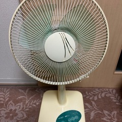 三菱電機　レトロ　扇風機　収納カバー付