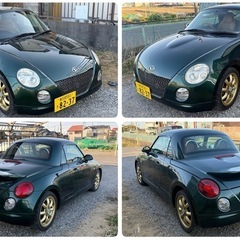 (売約済み)★車検付き★ダイハツ　コペン　L880K ★革シート★ETC★ナビ★調子良好の画像