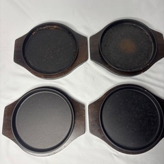鉄板皿 大 22cmの画像