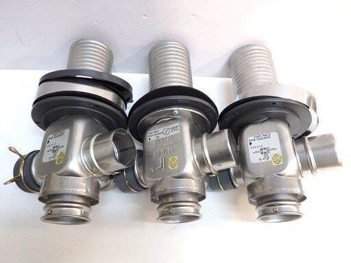 ◆薄型標準給排気筒セット◆CFK-T66C/FWT-5M-4/FWT-7M-4/FWT-7M-5/QU40-4/型番不明 合計7点 FFストーブ部材⑥/No.3222