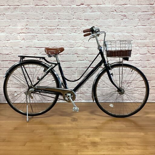 【完売御礼】【大人用】整備済 ブリヂストン 27型内装3段ギア カジュナDX 中古自転車 黒色 <自転車のオオムラ 静岡店>