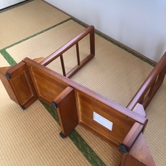 玄関　手すり　踏み台付　介護等の画像
