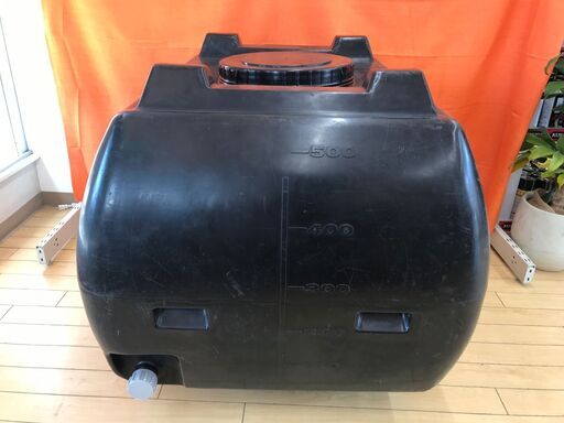 【エコツール小牧インター店】〇SUIKO/スイコー フタ付ホームローリータンク500 黒 HLT-500   IT1H47DM1770