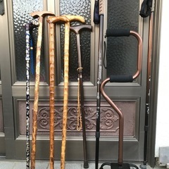杖、ストック　高齢者用
の画像