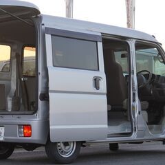 H.27(2015)年 スズキ エブリイ PA ハイルーフ 5AGS車 レーダーサポートブレーキ付 シルバー ☆2年車検付き・整備渡☆の画像