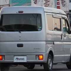 H.27(2015)年 スズキ エブリイ PA ハイルーフ 5AGS車 レーダーサポートブレーキ付 シルバー ☆2年車検付き・整備渡☆の画像