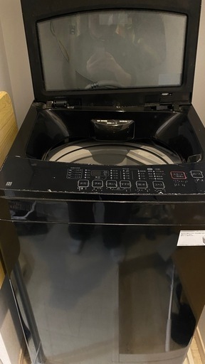 ニトリ洗濯機6kg ブラック 2022年式\n