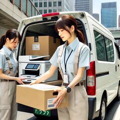 定期ルート配送　事務  用品の企業配　即稼働可能　16000円　江東区