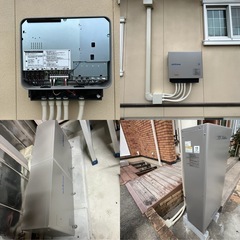 蓄電池やV2Hの設置工事を効率良く取り付け致します。
