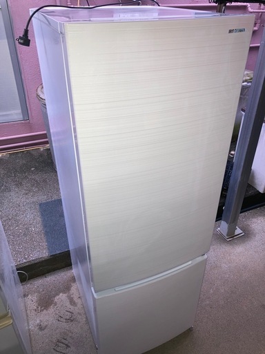【極美品】　アイリスオーヤマ　ノンフロン　冷凍冷蔵庫　171L 　2021年製