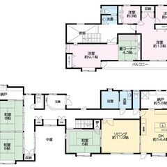 🏡弊社専任物件　価格交渉可　238㎡越え　広々7SLDK戸建て住宅　東区若宮🏡 - 福岡市