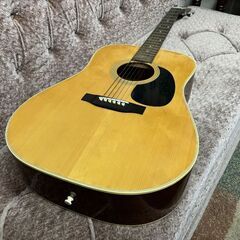 70年代 Morris W-18 アコースティックギター メンテナンスしておらず状態は良くないです◆取りに来て頂ける方♪の画像