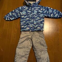 子供用スキー＆ブーツ16cm&ウェア110cmの画像