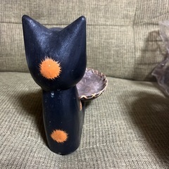 ねこ　置物の画像