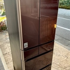 505L 大型冷蔵庫 2017 日立 6ドア 
ノンフロン冷凍冷...