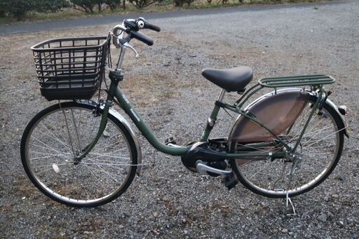 パナソニック　新車電動格安にて　26インチ　容量大バッテリー規格3段ギア