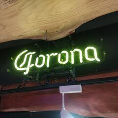 コロナビール　ネオンサイン