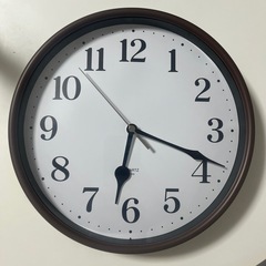 掛け時計　電池式