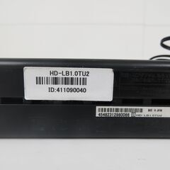 BUFFALO バッファロー 外付けハードディスク HDDドライブ 1TB HD-LB1.0TU2 の画像