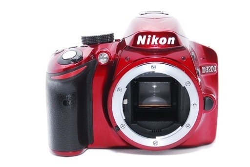 レッドボディ Nikon D3200 レッド✨スマホ転送 一眼レフカメラ