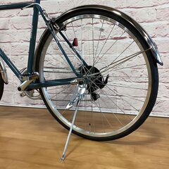 【大人用/展示車】新車整備済 シティ自転車 丸石 トライアングルSF 700cクロスバイク風 水色<自転車のオオムラ 静岡店>の画像