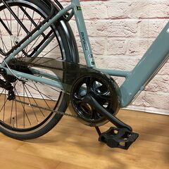 【大人用/展示車】新車整備済 シティ自転車 丸石 アーバニティV 700cクロスバイク風 水色<自転車のオオムラ 静岡店>の画像