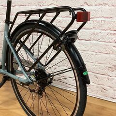 【大人用/展示車】新車整備済 シティ自転車 丸石 アーバニティV 700cクロスバイク風 水色<自転車のオオムラ 静岡店>の画像