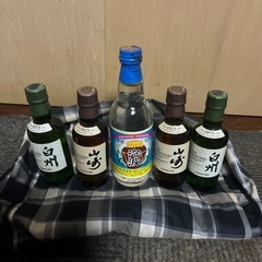 泡波、山崎、白州、泡盛ウイスキーセット