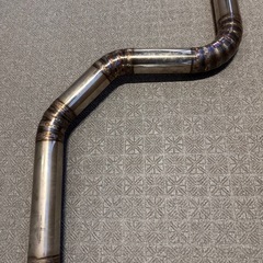 直接渡し限定！dc2　中間ストレート　純正形状？ゼロファイターワンオフ　ワンオフマフラー　インテグラ　ＶＴＥＣ マフラー 中間パイプ