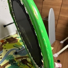 お話中DABADAトランポリンとIKEAマットのセットの画像