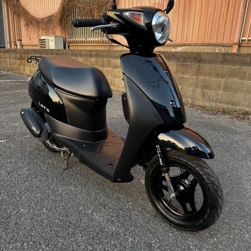 スズキ　レッツ　CA4AA ブラック　実働　動画あり　大阪