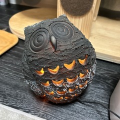 値下げします！フクロウ　置き型ライト
