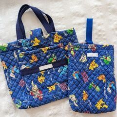 レッスンバッグ＋シューズケース (中古) ハンドメイド
