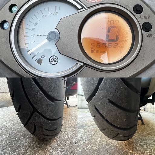 ヤマハシグナスX 台湾5期SE46 実働色あせ動画あり大阪