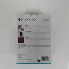 未開封品 Logicool ロジクール 有線 マウス m100r ブラックの画像