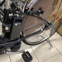 【新品未使用
】Panasonic   パナソニック　電動アシスト自転車　ビビDX  BE-FD633-B  26インチ　3段変速　バッテリー容量16Ahの画像