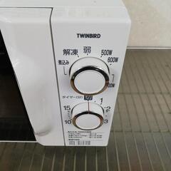 ☆ドリーム荒牧店☆ジモティー割引有☆TWINBIRD 電子レンジ 60Hz専用 DR-D419 2021年製 中古品の画像
