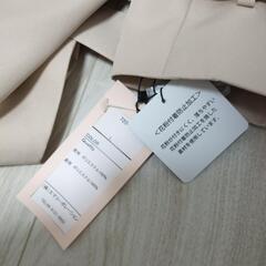 【新品タグ付　花粉防止＆撥水加工】motifsモチーフ　トレンチコート　ベルト付の画像