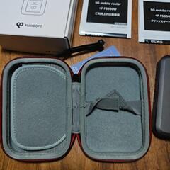 【値下げ交渉可能！】モバイルルーター 富士ソフト +F FS050W FS050WMB1 の画像