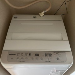【5年保証付き】Panasonic 7kg全自動電気洗濯機　NA...