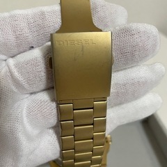 DIESEL ゴールド時計　美品の画像