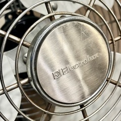 【武蔵小山店】 Electrolux サーキュレーター 扇風機 メタリック インダストリアル メタル ファン シルバー レトロ クラシックの画像